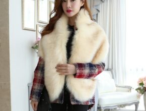 로라파커 FW 아트플리츠 숄 머플러3종