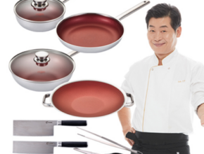 베네핏 통3중 스텐 프라이팬 세트