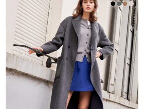 울 블렌디드 리버서블 핸드메이드 롱코트