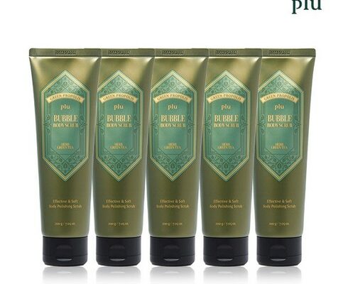 플루 그린프로폴리스 버블 바디스크럽 허브그린티 200g  1개  스푼