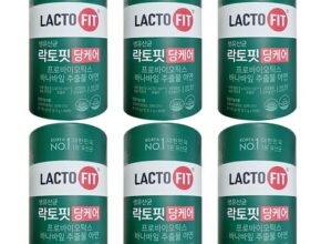 혈당케어 종근당건강 락토핏 당케어 9통 PBS유산균