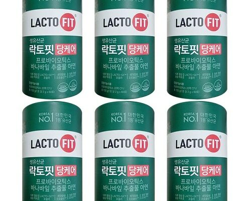 혈당케어 종근당건강 락토핏 당케어 9통 PBS유산균