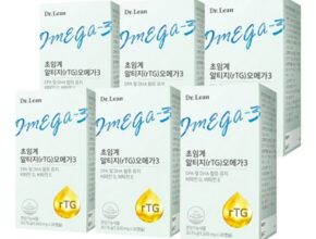 면역력 강화와 피부 건강에도 도움되는 닥터린 초임계 알티지 오메가3