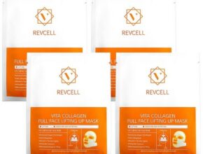 리브이셀 비타콜라겐 리프팅밴드 마스크 매니아구성