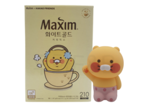 맥심 모카골드 커피믹스 210T와 춘식이 무드등의 특별한 조우