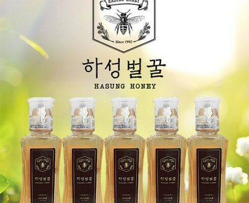 북부농협 1등급 하성 벌꿀 5병