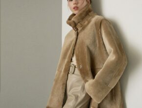 블루핏 BLUE FIT 스페인 라도마 리버시블 롱 무스탕