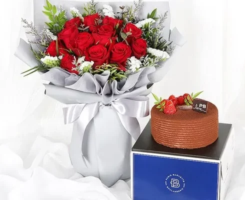 생화케이크