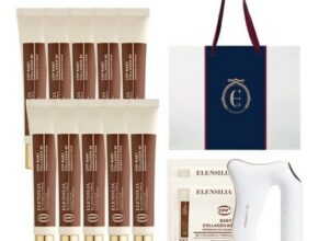 엘렌실라 콜라겐 아이크림 10개 갈바닉 기기 구성