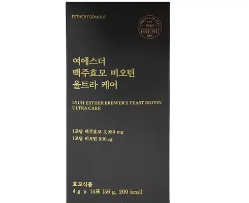 여에스더 맥주효모 비오틴 울트라 케어
