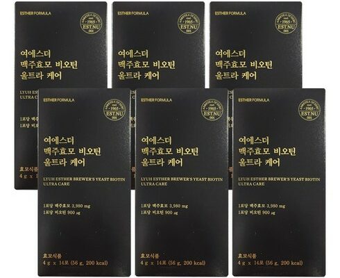 여에스더 맥주효모 비오틴 울트라케어 36주