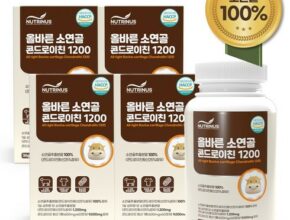 올바른영양 뉴트리너스 프로테오글리칸 소연골 콘드로이친 12개월