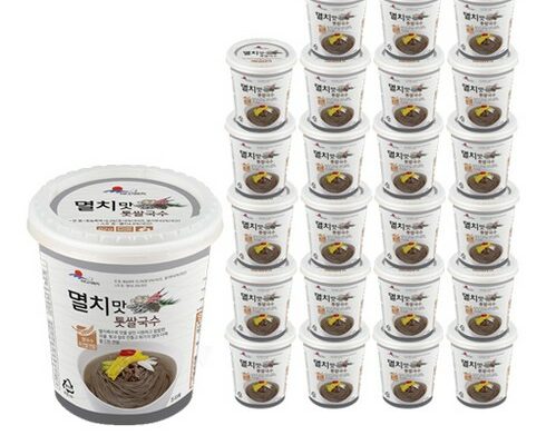완도 해조쌀국수 김치말이10개멸치맛 18개  총 38개