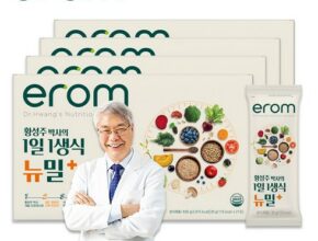 이롬 황성주 박사의 1일 1생식 뉴밀 4박스12주분