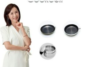 전인화의 쿡셀 세라믹 더블 블랙큐브 프라이팬 28cm9L 특대곰솥