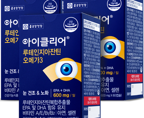 종근당건강 아이클리어 루테인지아잔틴 ACE 24개월