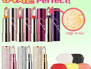 틴톤 꽃 립스틱 4개아가타백 1종