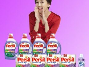 퍼실 딥클린 디스크 컬러 5팩버넬 1개에코백1개