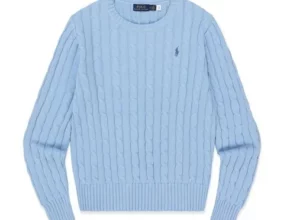 폴로 랄프로렌 피마코튼 케이블 니트 여성
