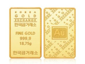 한국금거래소 24K 순금 코롤라 목걸이  2024 순금 용 코인 0.2g