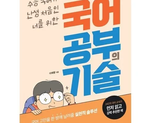 추천 가성비 국어의기술