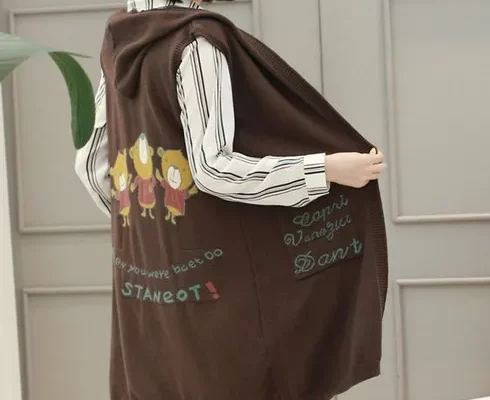 추천 가성비 라라쎄 니트 롱가디건후드 롱베스트
