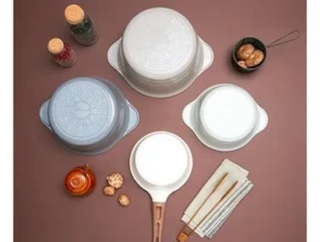 추천 가성비 에코라믹 페블 통주물 IH 냄비 4종 풀세트