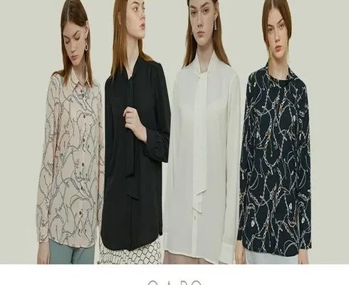 추천 가성비 24SS 오아로 에센셜 타이 블라우스 4종