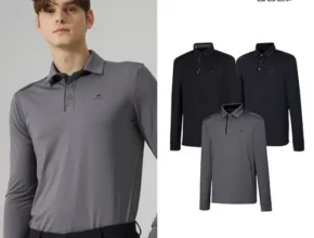 추천 가성비 DKNY GOLF 24SS 남성 긴팔 카라티셔츠 3종