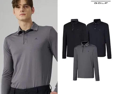 추천 가성비 DKNY GOLF 24SS 남성 긴팔 카라티셔츠 3종