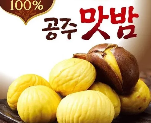 추천 가성비 국산밤으로 만든 꿀맛 공주맛밤 50g  30봉