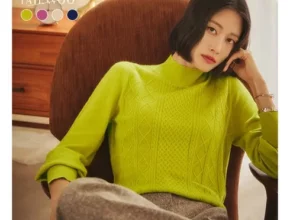 추천 가성비 메리노 울 밍크 블렌딩 케이블 니트 3종