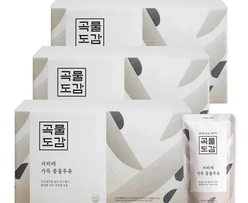 추천 가성비 서리태콩물두유