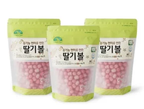 추천 가성비 아기딸기과자