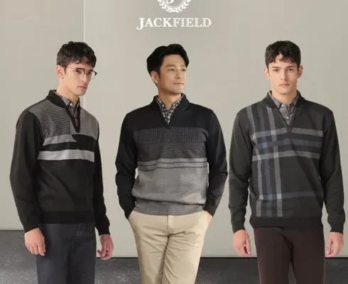 추천 가성비 잭필드 23FW 남성 레이어드 셔츠 3종