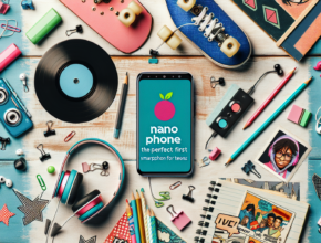 “청소년을 위한 적합한 첫 스마트폰, NanoPhone! 왜 선택해야 할까요?”