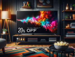 “LG C3 OLED TV 블랙프라이데이 세일! 65인치 스마트 TV 20% 할인 중! 놓치지 말고, 지금 구매하세요!”