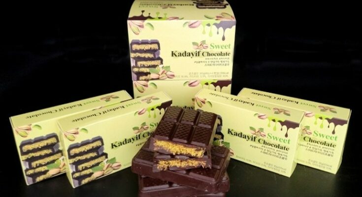 최고의 홈카페 디저트! 피스타치오 스프레드 활용 두바이 초콜릿 레시피